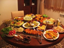 المائدة الايرانية في شهر رمضان المبارك المائدة الايرانية في شهر رمضان المبارك